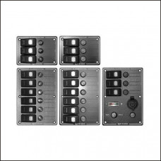 Панель выключателей «Marina», 3 клавиши, 3 плавких предохранителя, 95,25х133,35 мм